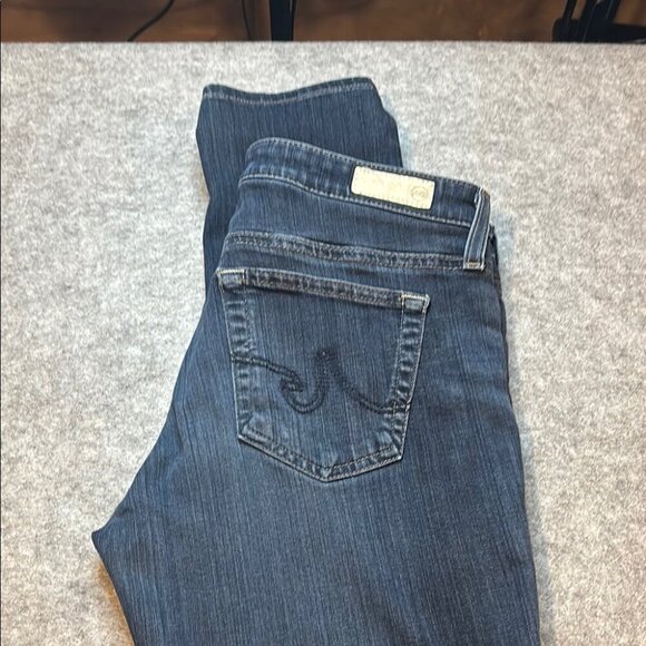 π₯ AG JEANS β THE STILT CIGARETTE LEG β SIZE 28R β DARK WASH π₯ - Picture 6 of 15